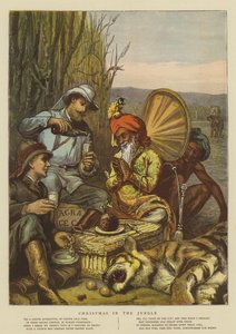 Boże Narodzenie w dżungli (chromolitho)