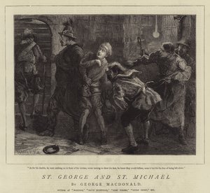 Św. Jerzy i Św. Michał autorstwa Sydney Prior Hall