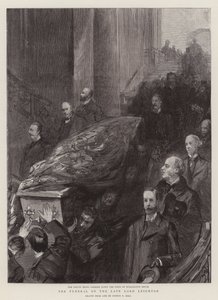 Pogrzeb zmarłego Lorda Leightona autorstwa Sydney Prior Hall