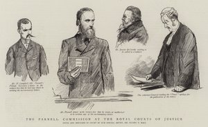 Komisja Parnella przy Królewskich Trybunałach Sprawiedliwości autorstwa Sydney Prior Hall