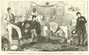 Ilustracja do Toma Browna w Oksfordzie autorstwa Thomasa Hughes