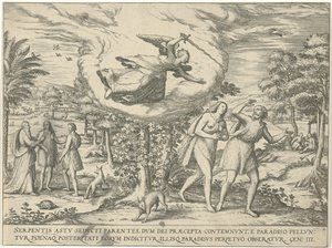 Wypędzenie z raju autorstwa Symon Novelanus (attributed to)