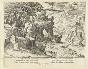 Wrak statku Alegoryczne pejzaże (tytuł serii) autorstwa Symon Novelanus (attributed to)