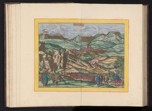 Widok na Alhama de Granada Alhama (tytuł na obiekcie)