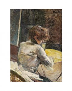 Oczekiwanie (ok. 1887 r.) autorstwa TOULOUSE LAUTREC