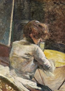 Oczekiwanie (ok. 1887 r.) autorstwa TOULOUSE LAUTREC