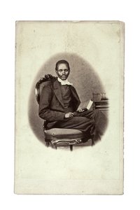 Tiyo Soga, RPA, koniec lat 60. XIX wieku (odbitka albumowa) autorstwa T. C. Henderson