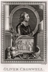 Oliver Cromwell, 1775 autorstwa T. Cook