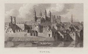 Tower of London (rycina) autorstwa T. Medland