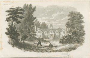 Fenton - Clayton Hall: staloryt, bd [c 1840] (druk)