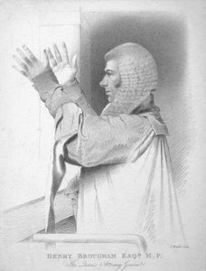 Henry Brougham Esq., MP, The Queens Attorney General, c1820.