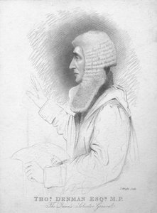 Thomas Denman Esq. MP., The Queens Solicitor General, c1820.