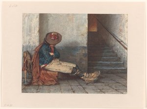 Slapende Pifferaro autorstwa Taco Jan Scheltema