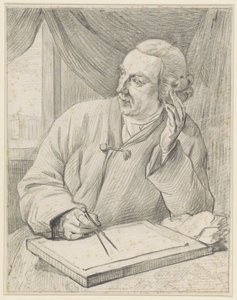 Portret (Hansa) Jacoba Ottena Husly autorstwa Taco Scheltema (I)