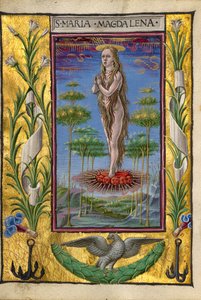 Maria Magdalena uniesiona w górę autorstwa Taddeo Crivelli