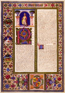 List Pawła do Galatów, z tomu II Biblii Borso d