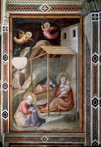 Życie Dziewicy: Narodzenia (fresk, c.1327)