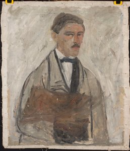 Autoportret autorstwa Tadeusz Makowski