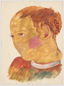 Mädchenkopf autorstwa Tadeusz Makowski