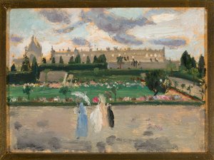 Pejzaż miejski (Esplanade des Invalides) autorstwa Tadeusz Makowski