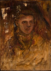 Studie eines Mädchens autorstwa Tadeusz Makowski