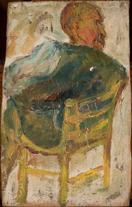 Skizze einer männlichen Figur autorstwa Tadeusz Makowski