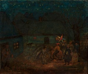 Szopka krakowska autorstwa Tadeusz Makowski