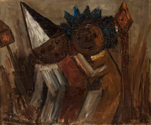 Tłusty czwartek (Mardi Gras) autorstwa Tadeusz Makowski