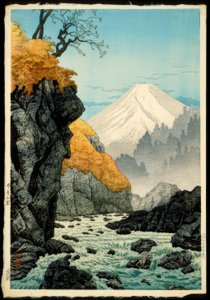 Podnóże Góry Ashitaka autorstwa Takahashi Hiroaki