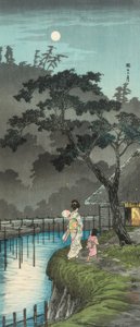 Księżyc w Sekiguchi autorstwa Takahashi Hiroaki
