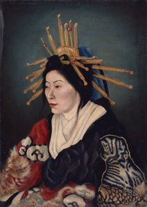 Piękność (kurtyzana) autorstwa Takahashi Yuichi