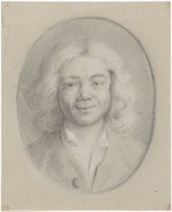 uśmiechnięty młody człowiek autorstwa Tako Hajo Jelgersma (attributed to)