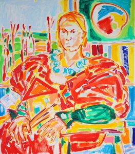 Portret pełnej życia kobiety