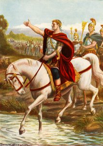 Juliusz Cezar przekracza Rubikon