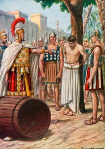 Marek Atilius Regulus wraca do Kartaginy autorstwa Tancredi Scarpelli