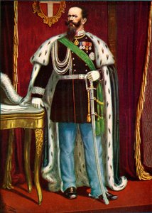 Wiktor Emanuel II, pierwszy król Włoch autorstwa Tancredi Scarpelli