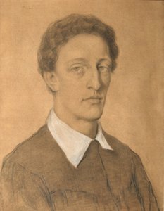 Portret poety Aleksandra Błoka 1880-1921, 1906 autorstwa Tatyana Nikolaevna Gippius