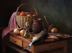Rustykalne bogactwo kuchni autorstwa Tatyana Skorokhod