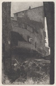 Santa Maria della Tromba autorstwa Telemaco Signorini