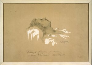 Fryderyk Chopin (1810-1849) na łożu śmierci par Kwiatkowski, Teofil (1809-1891). Tusz, gwasz, grafit na papierze autorstwa Teofil Kwiatkowski