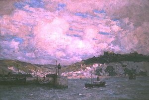 Pochmurny dzień, Dover autorstwa Terrick Williams