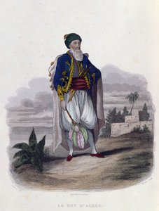 Husajn Pacha (1765-1838), ostatni książę Algieru (1818-30), 1846 r. autorstwa Th. Guerin
