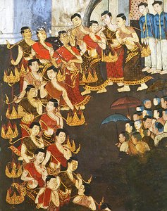 Grupa młodych dziewczyn autorstwa Thai School
