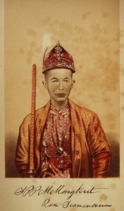 Portret króla Mongkuta autorstwa Thai School