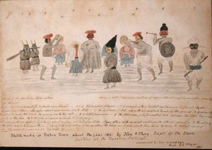 Szkic życia Gurkha w Dehra Dun, ok. 1821 (akwarela na papierze) autorstwa The Hon. Frederick Shore