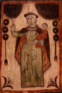 Św. Antoni (San Antonio) autorstwa The Santo Niño Santero