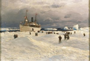 W wiecznym lodzie autorstwa Karl Paul Themistocles von Eckenbrecher