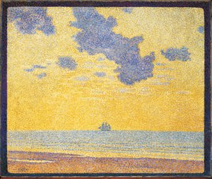 Wielkie chmury autorstwa Théo van Rysselberghe