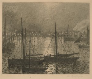 Boulogne autorstwa Théo van Rysselberghe