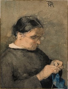 Babcia artysty autorstwa Théo van Rysselberghe